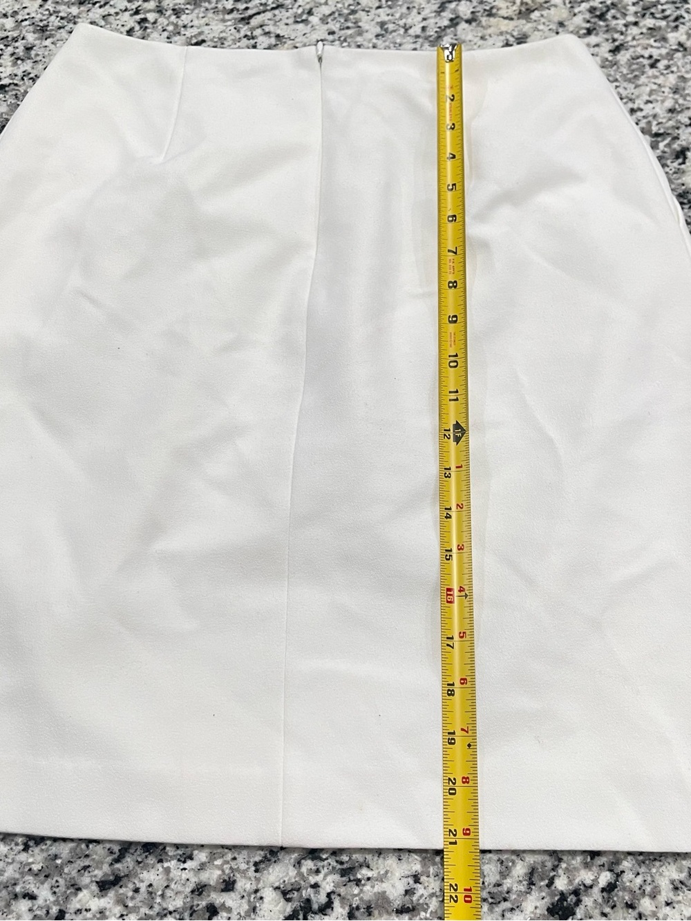 MADEWELL Off White Women's Pleated A-Line Skirt - Size 10 - Picture 8 of 16